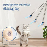 Chirping Bird Cat Toys Hanging Interactive Cat Toys for Indoor Cats Cat Pet Clever 