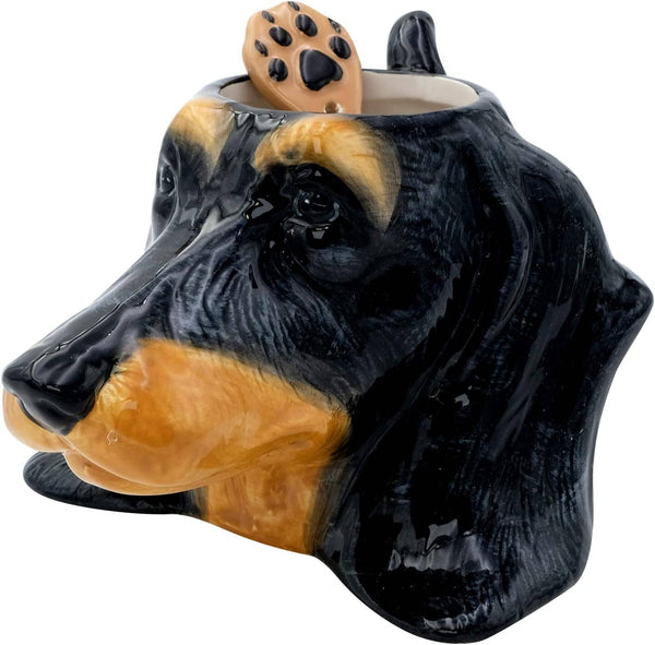 Dachshund Love 3D Ceramic Cup