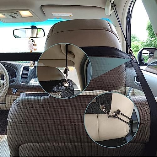  2 in 1 car headrest hidden hook with Cell Phone Holder, Car  Back Seat Hook Universal for Purses and Bags 360° Rotation Adjustable  Hanger Rear Hook for Car Seats Red &Blue : Automotive