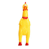 Chicken Squeaky Dog Toy Toys Pet Clever 
