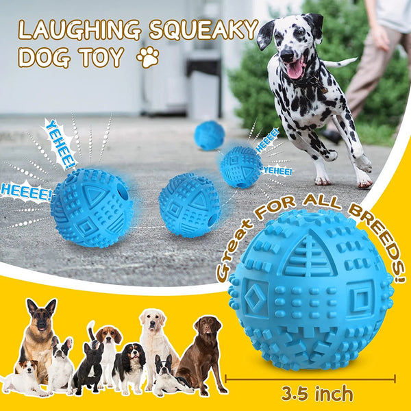 Adjustable Dog Treat Dog Ball and Treat Dispensing Dog Toys - Pet Clever