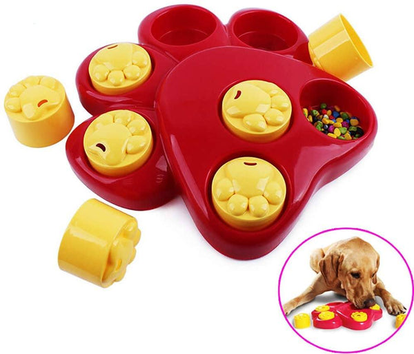 Dog Games Paw Hide Interactive Treat Feeder Puzzle New in Box