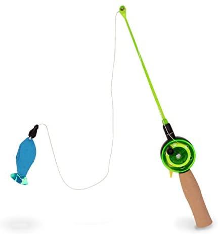 Fishing Rod Interactive Wand Cat Toy - Pet Clever