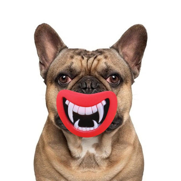 Funny Chewy Squeaky Dog Toy - Devil's Lips – Giant Pet Supply