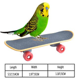 Mini Skateboard Stand Perch for Bird Bird Toys Pet Clever 