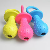 Pacifier Shape Dog Teething Chew Toy Toys Pet Clever 