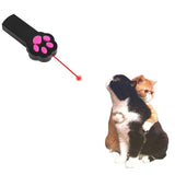 Paw Shaped Electric Laser Pointer Cat Toys Pet Clever B 