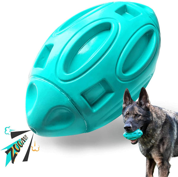 Durable Dog Toys For Aggressive Chewers - Squeaky Balls, Flying