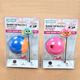 Three in One Tumbler Teaser Cat Toy Cat Toys Pet Clever 