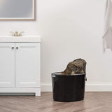 Top Entry Cat Litter Box with Cat Litter Scoop Cat Litter Boxes & Litter Trays Pet Clever 