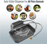 1 Gallon Dog Water Bowl for Outdoor Dog Bowls & Feeders Pet Clever 