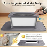 10L Stainless Steel Dog Water Bowl Spill-Proof Slow Feeder for Messy Drinkers Dog Bowls & Feeders Pet Clever 