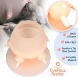 12.8 Fl Oz Puppy Feeders for Multiple Puppies of 5 Dog Bowls & Feeders Pet Clever 