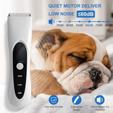 2-in-1 Detachable Premium Blades Dog Hair Trimmers Pet Clever 