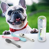 2 Packs Dog Tooth Brushing Kit with Food Grade Silicone Toothbrush Pet Clever 