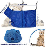 2 Pieces Cat Grooming Washer Mesh Bag Cat Muzzles Breathable Mesh Cat Care & Grooming Pet Clever 