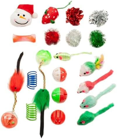 20pc Cat Toys Variety Pack for Indoor Cats Cat Toys Pet Clever 