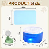 2.2L/74oz Cat Fountain – Ultra Quiet Upgraded Automatic Pet Water Dispenser with 3 Replaceable Filters Dog Bowls & Feeders Pet Clever 