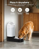 2.4 Gal Large Automatic Dog Water Bowl Dispenser with Filter Dog Bowls & Feeders Pet Clever 