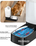 2.4 Gal Large Automatic Dog Water Bowl Dispenser with Filter Dog Bowls & Feeders Pet Clever 