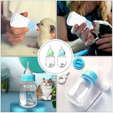 2pcs Kitten Milk Bottle Kit 120ml Puppy Feeding Bottle for Puppies Kitten Dog Bowls & Feeders Pet Clever 