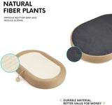 3 in 1 Oval Cat Scratching Bed Pad for Indoor Cats Cat Trees & Scratching Posts Pet Clever 