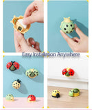 3 Pcs Catnip Toys Balls That Stick on Wall Cat Toys Pet Clever 