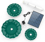 3 Tiered Bird Bath with 3.5W Solar Pump DIY Solar Fountain Fountain Pump Pet Clever 