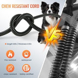3.5L / 120oz Heated Pet Water Bowl with Chew Resistant Power Cord for Outdoor Dogs Cats Dog Bowls & Feeders Pet Clever 