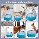 3L Heated Water Bowl, Outdoor Large Heated Dog Bowls Dog Bowls & Feeders Pet Clever 