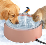 3L Heated Water Bowl, Outdoor Large Heated Dog Bowls Dog Bowls & Feeders Pet Clever 