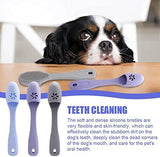 3Pcs Small Dog Toothbrush Dog Finger Toothbrush Toothbrush Pet Clever 