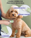 4 in 1 Quiet Cordless Dog Paw Trimmer & Nail Grinder Dog Hair Trimmers Pet Clever 