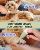 4 in 1 Quiet Cordless Dog Paw Trimmer & Nail Grinder Dog Hair Trimmers Pet Clever 