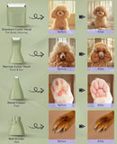 4 in 1 Quiet Cordless Dog Paw Trimmer & Nail Grinder Dog Hair Trimmers Pet Clever 