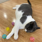 4 pcs Colorful Toys to Entertain Indoor Cats and Kittens Cat Toys Pet Clever 