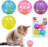 4 pcs Colorful Toys to Entertain Indoor Cats and Kittens Cat Toys Pet Clever 