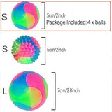 4 pcs Light Up Dog Balls Interactive Pet Toys Toys Pet Clever 