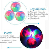 4 pcs Light Up Dog Balls Interactive Pet Toys Toys Pet Clever 