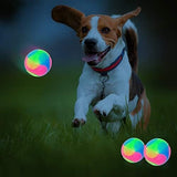 4 pcs Light Up Dog Balls Interactive Pet Toys Toys Pet Clever 