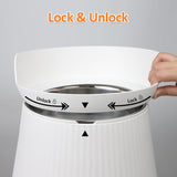 4.4L No Spill Dog Water Bowl Adjustable Raised Bowls Dog Bowls & Feeders Pet Clever 