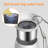 4.4L No Spill Dog Water Bowl Adjustable Raised Bowls Dog Bowls & Feeders Pet Clever 