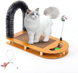 5-in-1 Multifunctional Cardboard Cat Scratcher Dog Hair Trimmers Pet Clever 