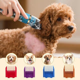 50dB Low Noise Cordless Pet Thick Coats Trimmer with Titanium Dog Hair Trimmers Pet Clever 