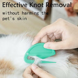 5pcs Pet Knotting Comb De Knotting Comb for Pets Cat Care & Grooming Pet Clever 
