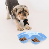 6- Meal Kitten Food Bowl Multiple Dog Bowls & Feeders Pet Clever 