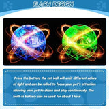 6 Pieces Ghost Hunting Cat Ball Activated Cat Toy Toys Pet Clever 