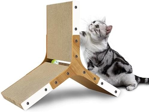 6-Sided Rotatable Cat Scratcher Cat Trees & Scratching Posts Pet Clever 