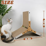 6-Sided Rotatable Cat Scratcher Cat Trees & Scratching Posts Pet Clever 