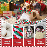 7 Pack Christmas Dog Toys Toothbrush Pet Clever 